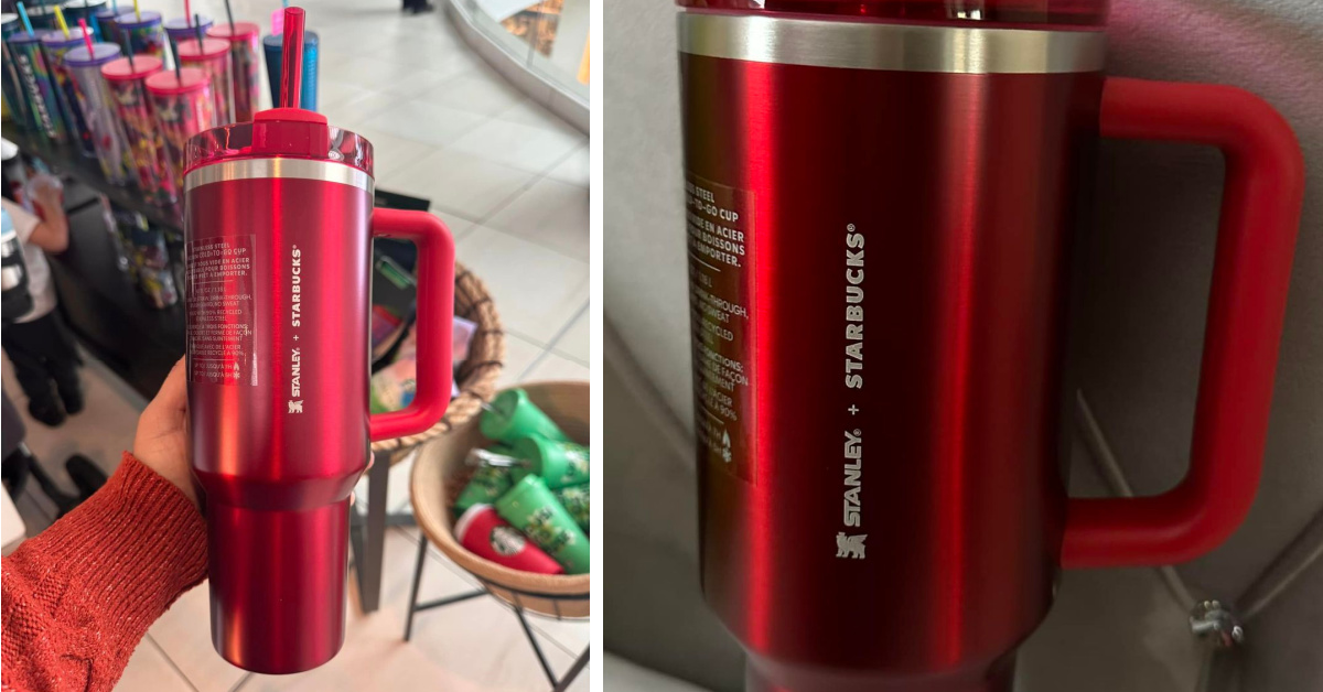 Starbucks Released Red Stanley Cups For The Holidays and People Are Losing Their Minds