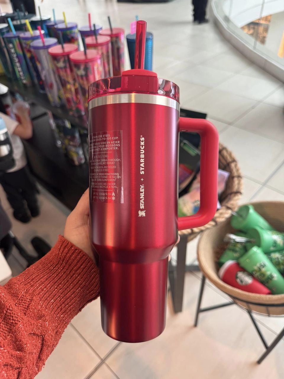 Starbucks' Cherry Red Stanley Cups Are Already Almost Out Of Stock
