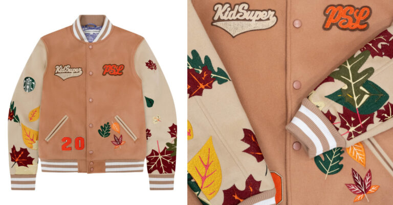 Starbucks is Releasing A Limited Edition Pumpkin Spice Latte Varsity Jacket for Serious PSL Fans Only