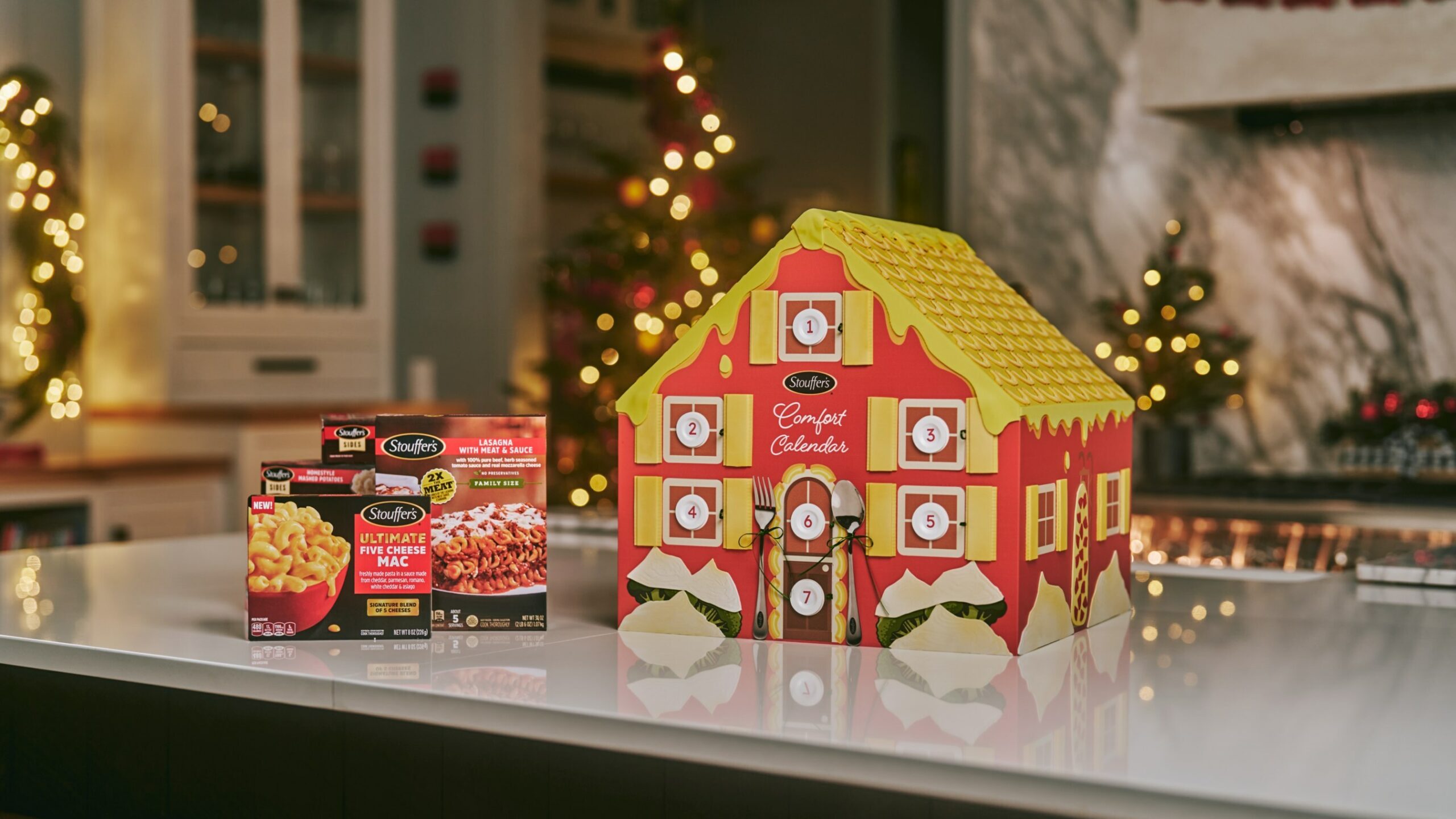 Stouffer’s Released An Advent Calendar Stuffed With All of Your Favorite Stouffer’s Frozen Meals