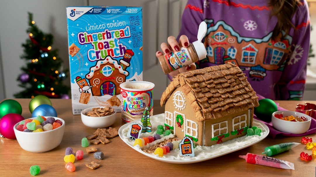 You Can Get A Cinnamon Toast Crunch Gingerbread House That Comes With A Matching Ugly Christmas Sweater