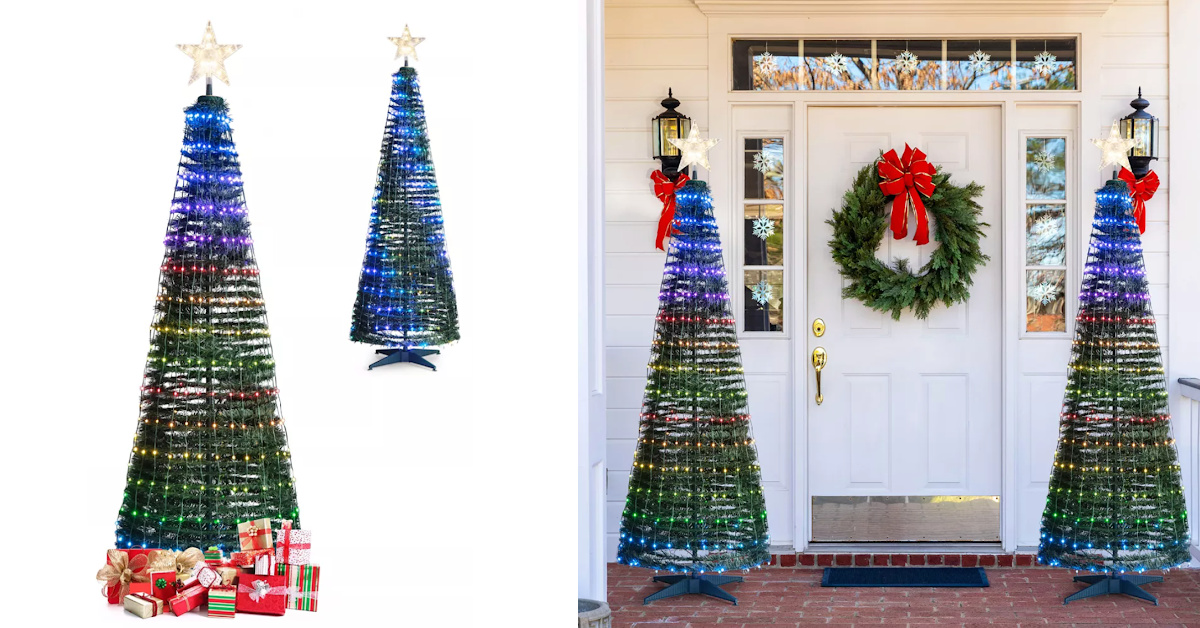 This 6-Foot Collapsible Christmas Tree Makes It Easier Than Ever to Decorate