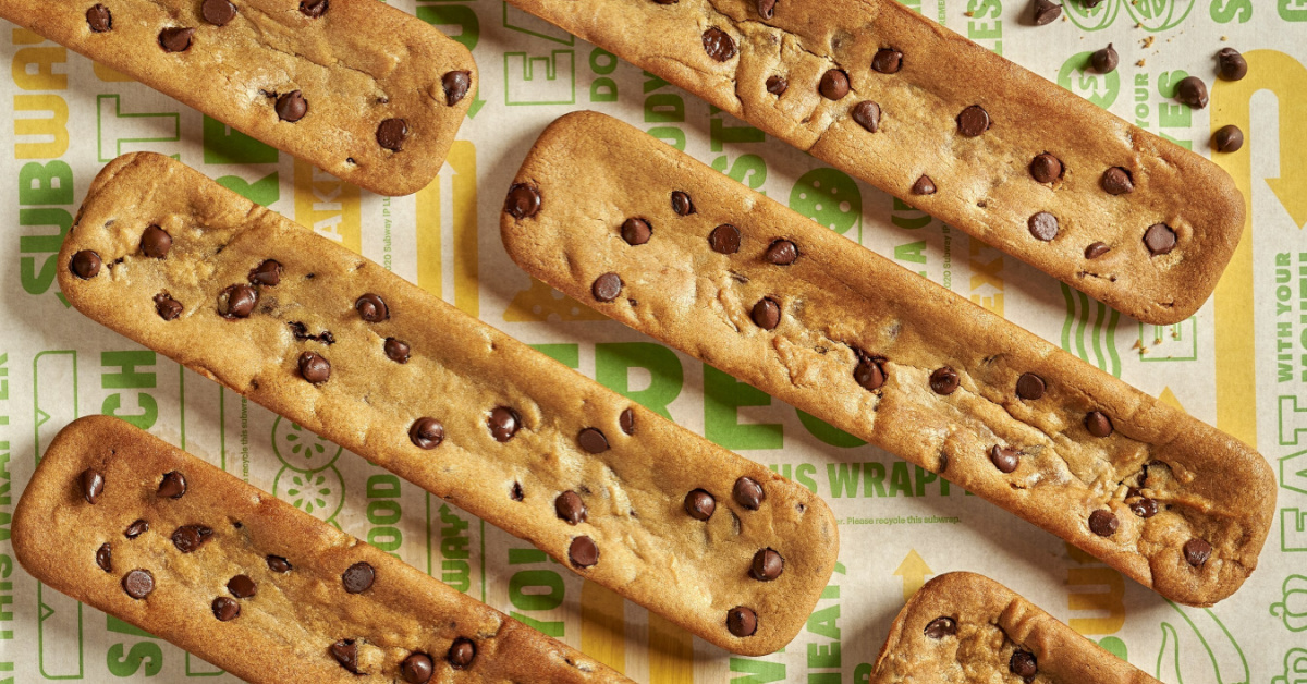 Subway Is Releasing Footlong Chocolate Chip Cookies. Here’s How to Get One for Free.