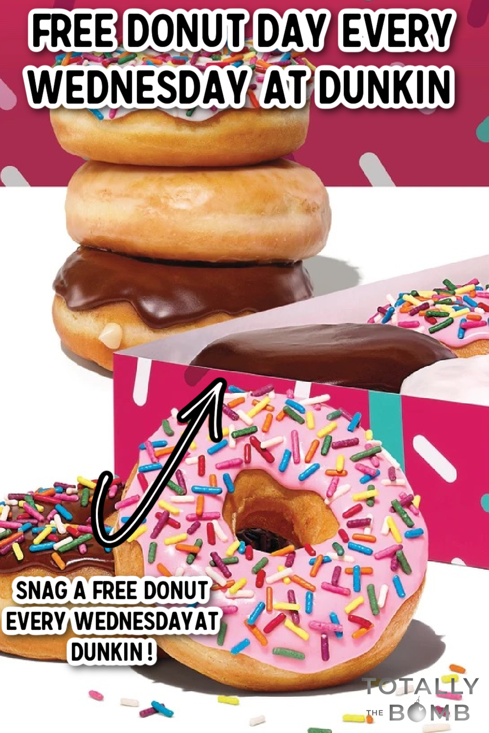 Dunkin' Is Giving Away Free Donuts Every Wednesday