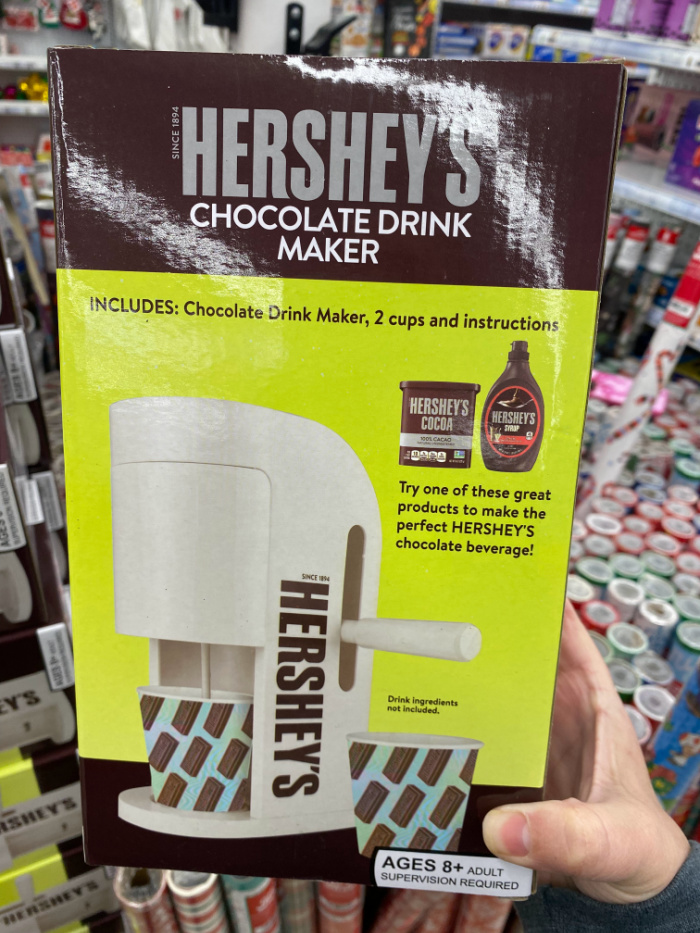 You Can Get A Hershey's Chocolate Drink Maker For Only $5 And It's The  Perfect Gift This Holiday Season