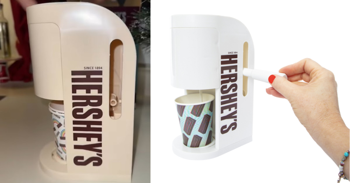 You Can Get A Hershey’s Chocolate Drink Maker For Only $5 And It’s The Perfect Gift This Holiday Season