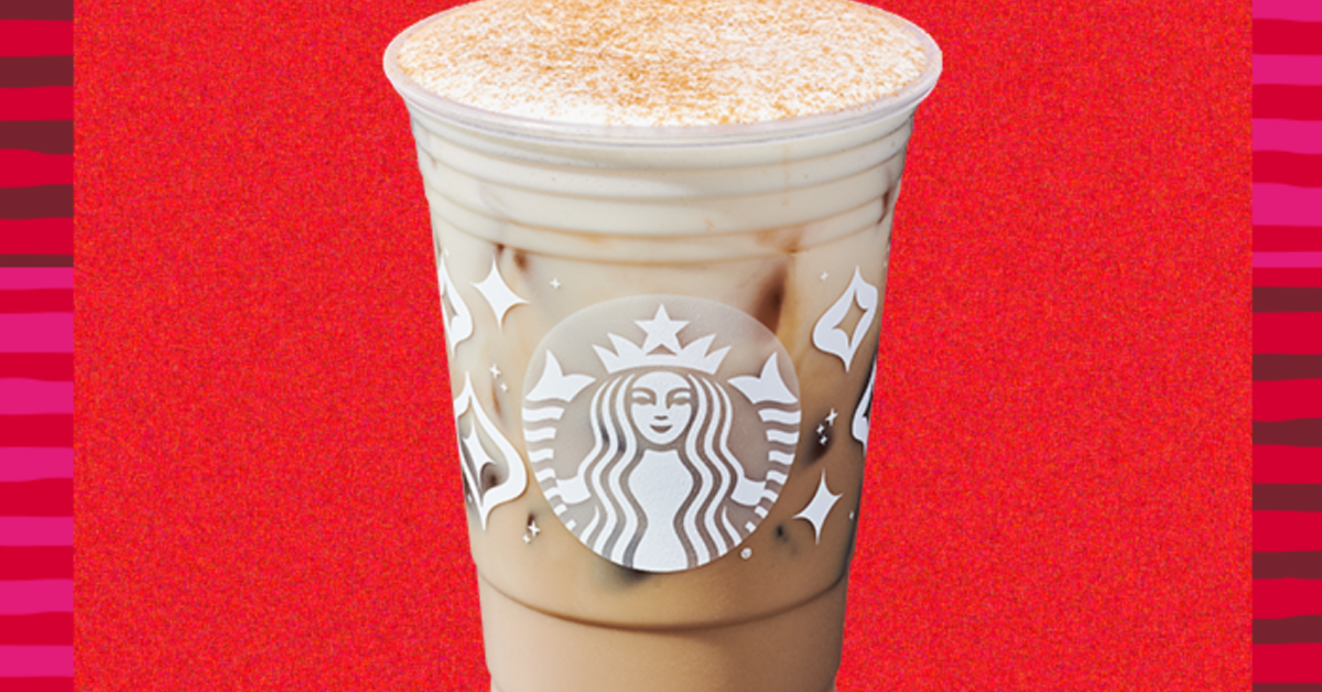 Starbucks Just Released a Creamy New Holiday Drink That Tastes Like Gingerbread Cookies