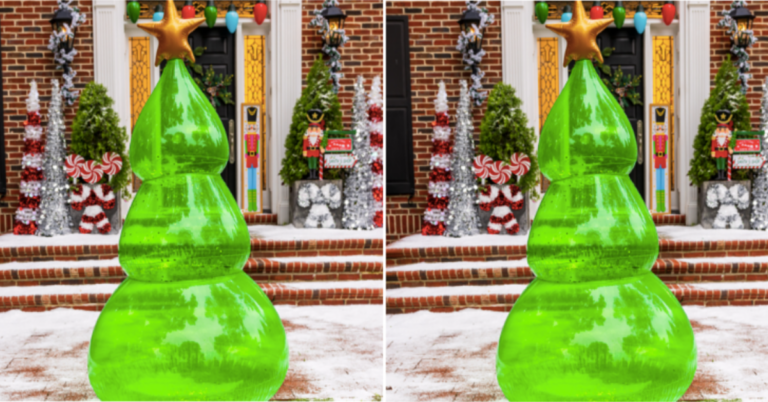 Five Below Is Selling a 6 Foot Inflatable Christmas Tree To Put in Your Yard For The Holidays