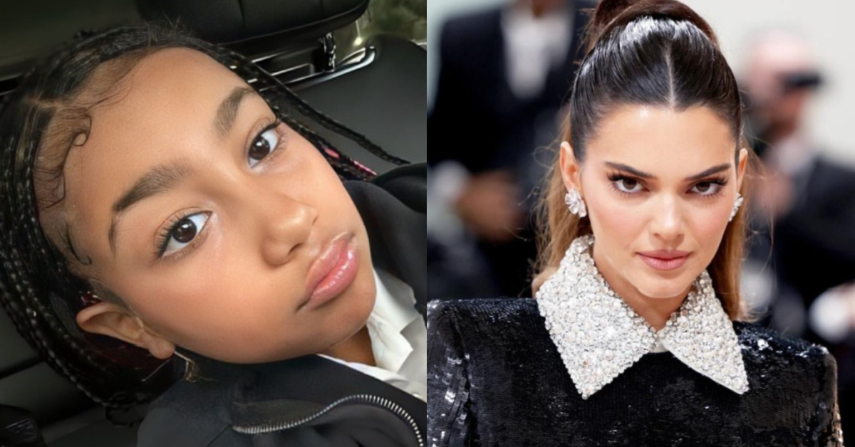 North West Told Kendall Jenner That Kim Kardashian Didn’t Like Her Met Gala Look And It’s Priceless