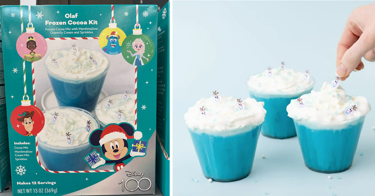This Olaf Frozen Cocoa Kit Is Pure Disney Magic