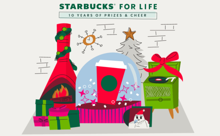 The Starbucks For Life Game Has Returned and You Can Win Prizes Including Free Starbucks For A Year