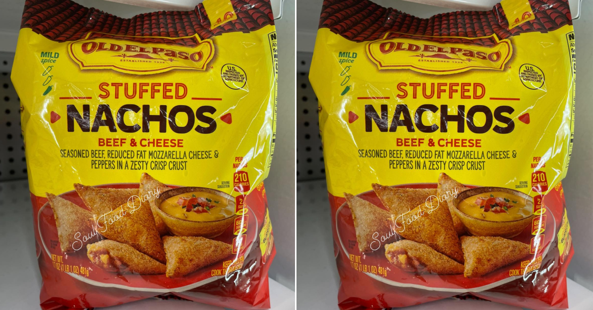 Old El Paso Just Released Stuffed Nachos That Are Filled With Your Favorite Fixings