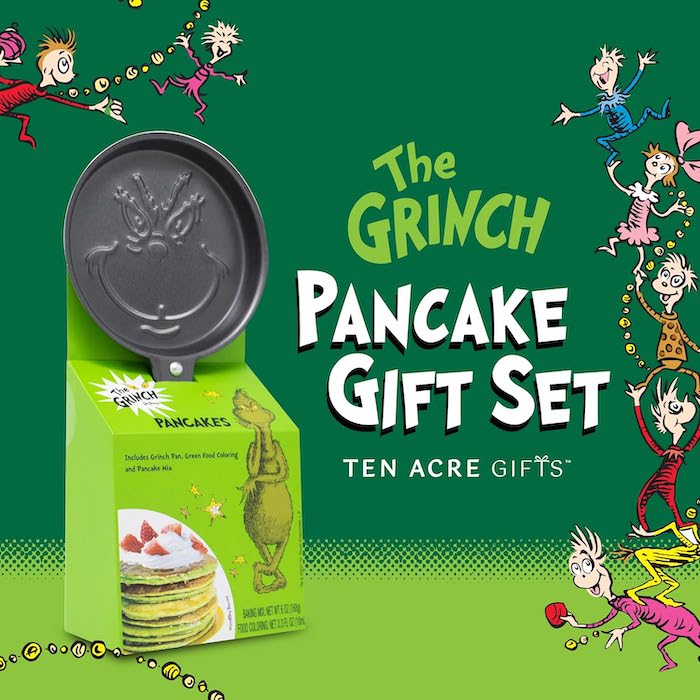 You Can Now Get a Grinch Pancake Set and My Heart Just Grew Three