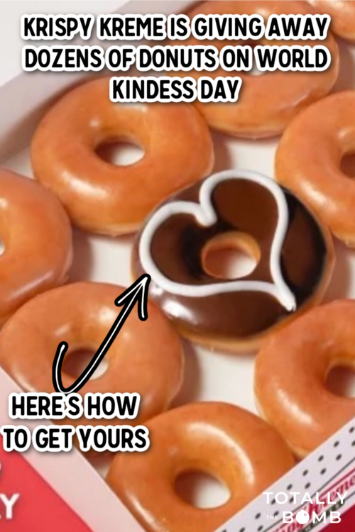 Krispy Kreme Is Giving Away a Dozen Donuts to Customers on World