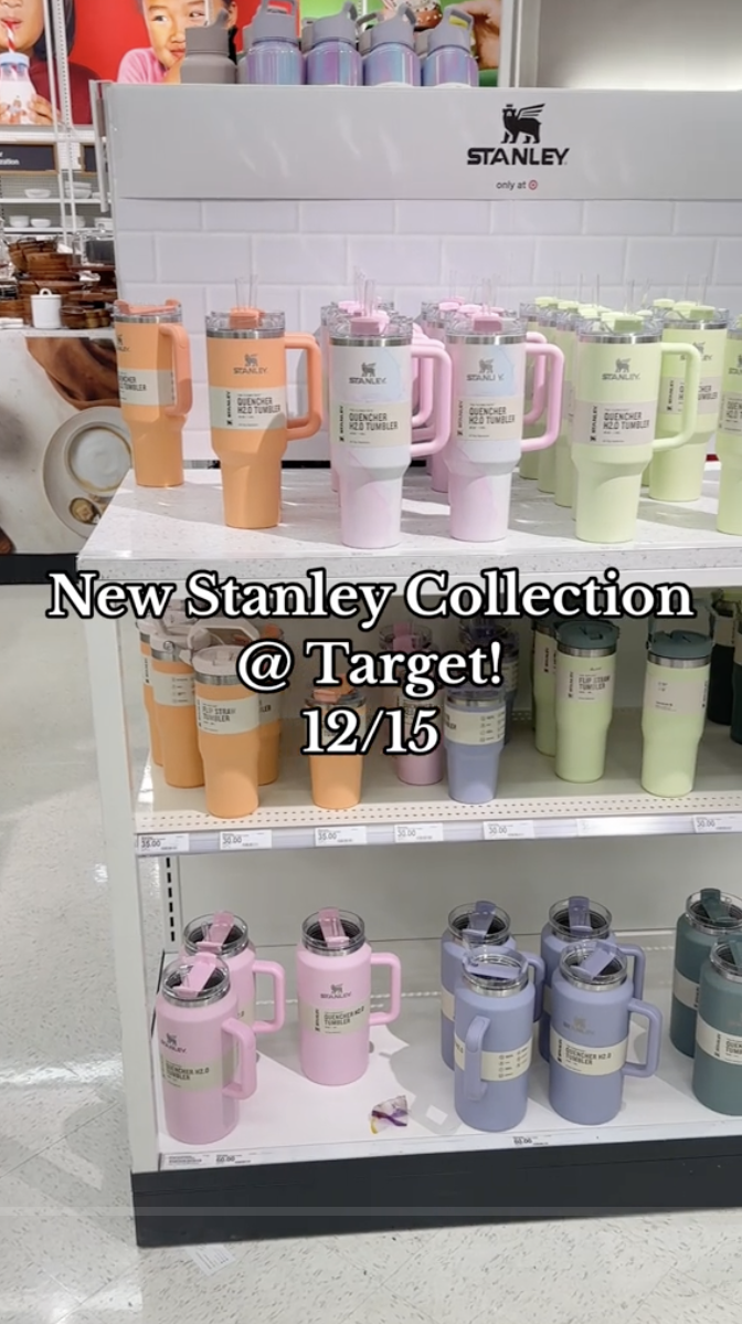 New Stanley drop 12/17 at Target🎨 Love the watercolor tumbler