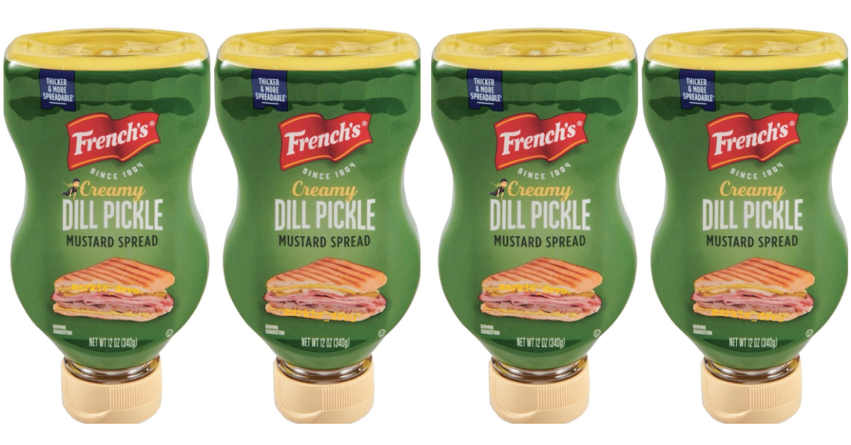 French’s Is Releasing a Creamy Dill Pickle Mustard Spread That Is Perfect for Sandwiches
