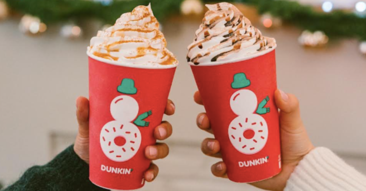Here’s Your Early Sneak Peak at Dunkin’s Winter Menu