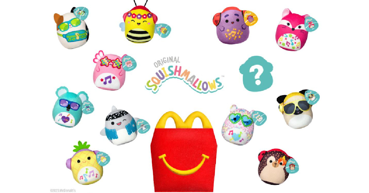 Squishmallows are Coming To McDonald’s Happy Meals, So Get Ready To Collect Them All