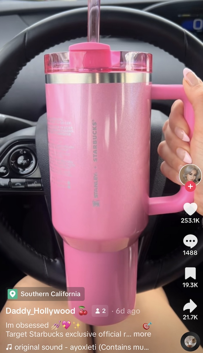 Pink Stanley cups: Will the viral Target/Starbucks tumbler be