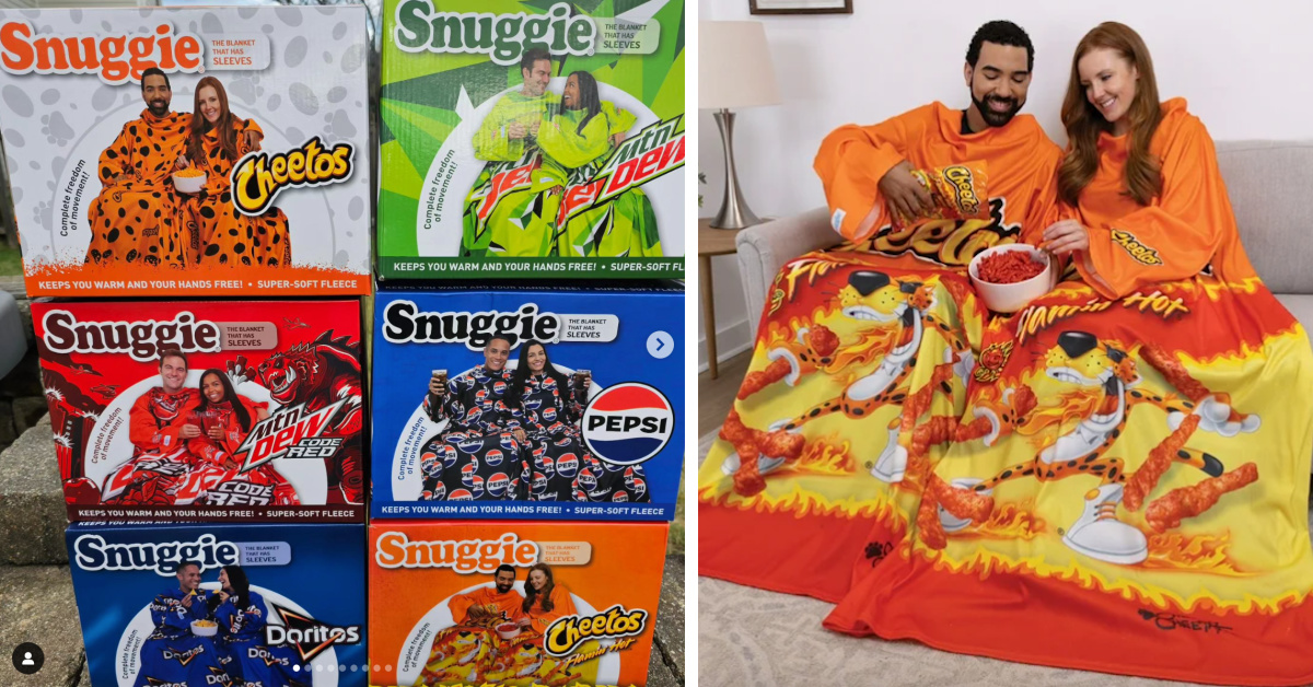 You Can Now Get A Snuggie Blanket That Makes You Look Like Your Favorite Snack