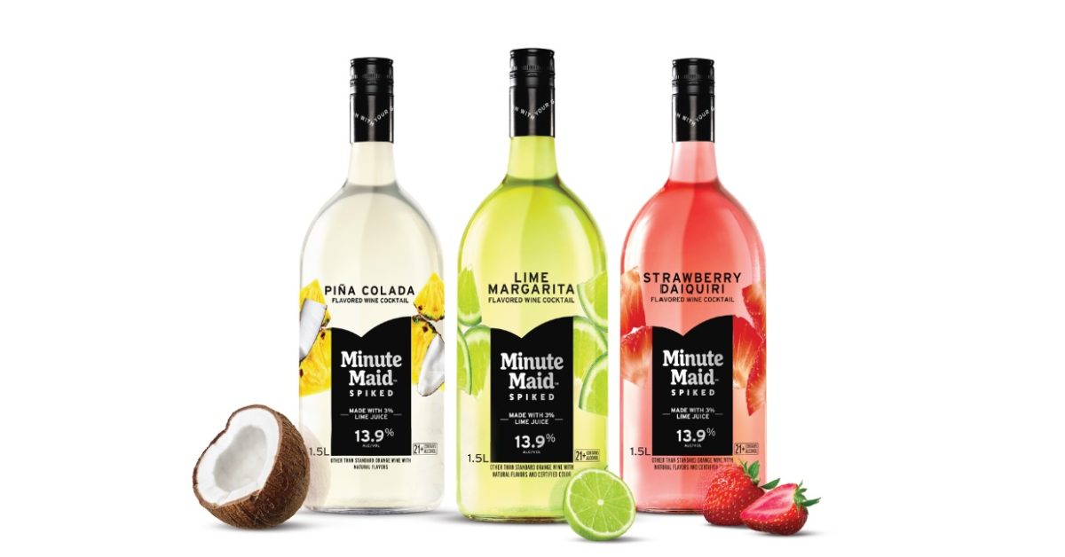 Minute Maid Will Soon Be Releasing Wine Cocktails That Are Perfect for Date Night