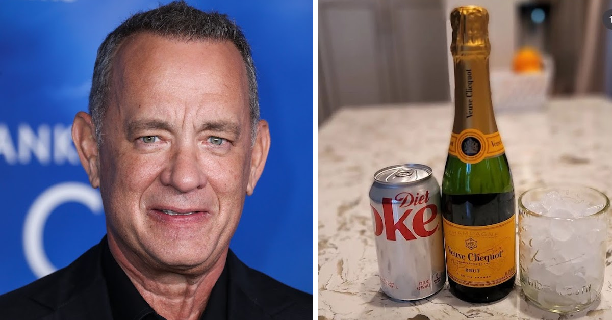 Tom Hanks Shares His Champagne Diet Coke Cocktail And It’s Actually Really Good