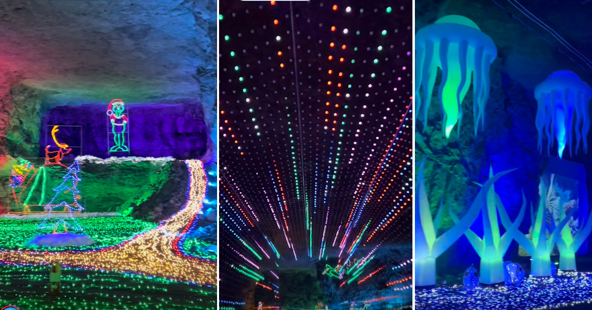 A Festive Underground Christmas Light Display Exists And It Is An Experience You Can’t Miss