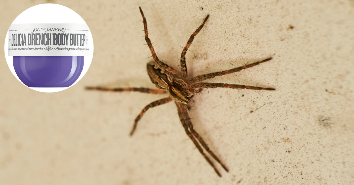 This Body Lotion Is Being Accused of Attracting Giant Spiders and The Internet Is In A Frezy