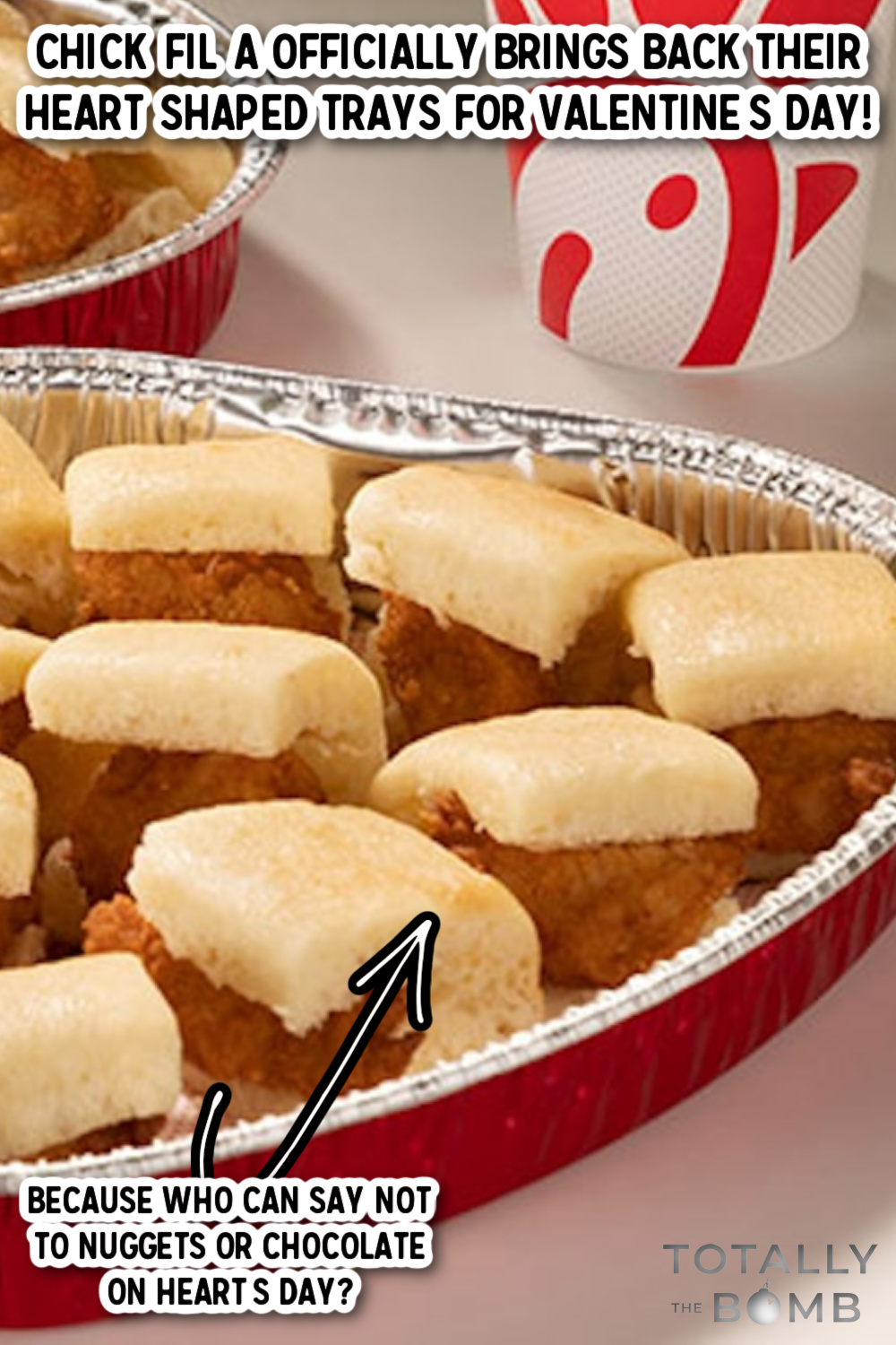 ChickfilA Brings Back Their HeartShaped Trays Just in Time For