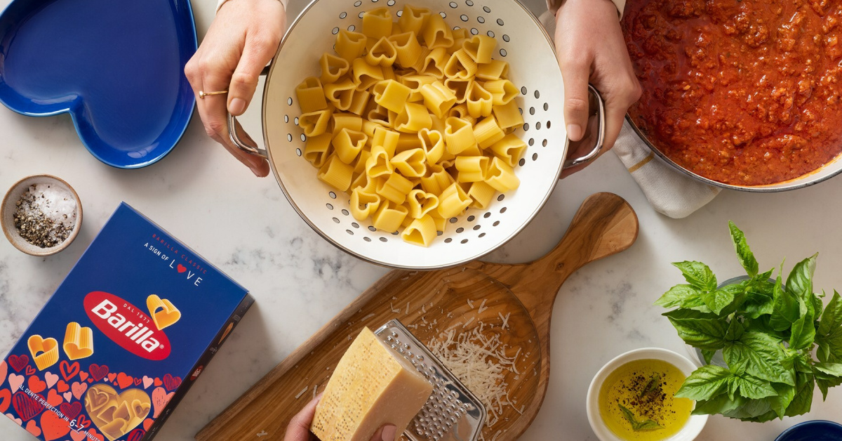Barilla Is Releasing Heart-Shaped Pasta for the Perfect Valentine’s Day Recipe