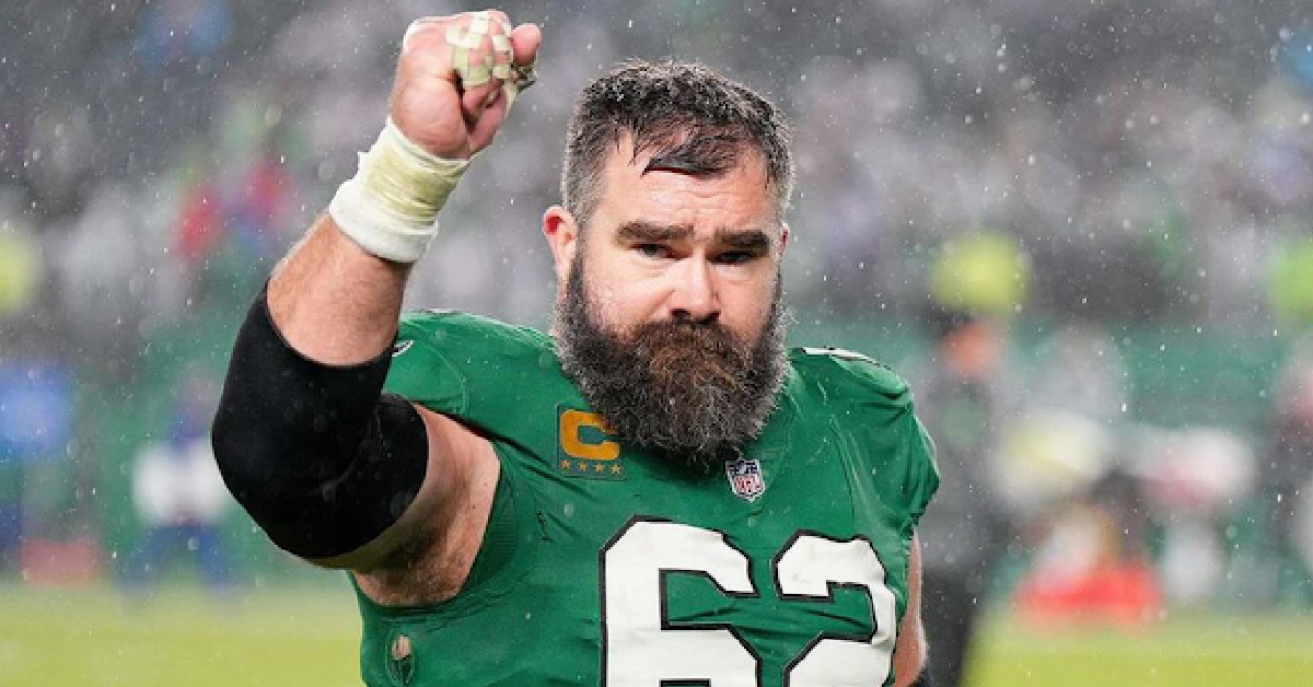 Jason Kelce Is Retiring From Football After The Eagles’ Emotional Playoffs Loss