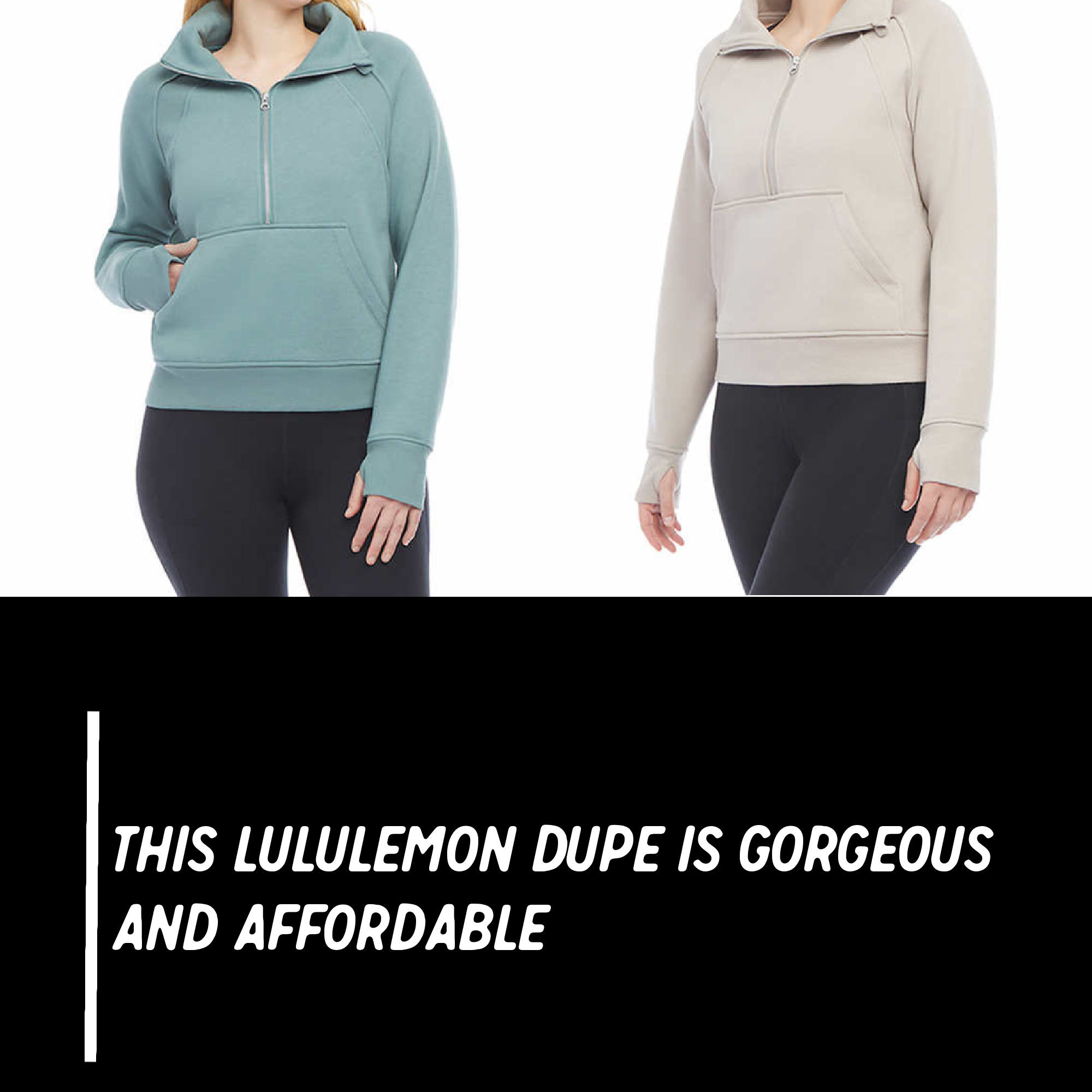 I'm shook at the quality of my  dupe for Lululemon's $200