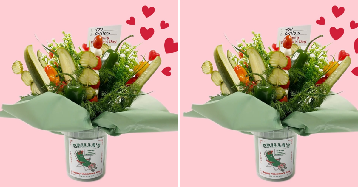 Move Over Roses, Pickle Bouquets Are The Hot New Way to Confess Your Love