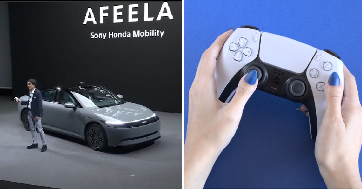 Sony Just Introduced A Car That Was Driven With A PS5 Controller, And Gamers Everywhere Are Rejoicing