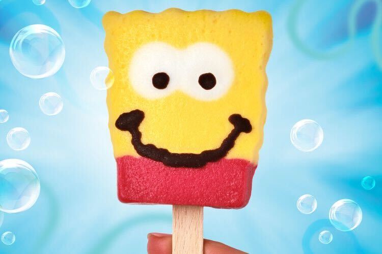 SpongeBob Popsicles Are Now In Stores With a New Design and They Are Cute AF