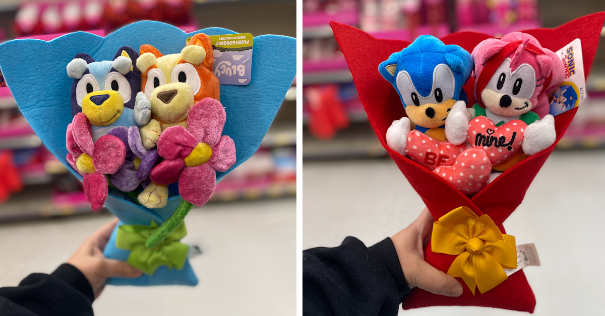 These Valentine Plush Bouquets Are The Cutest Gift Idea For The One You Love