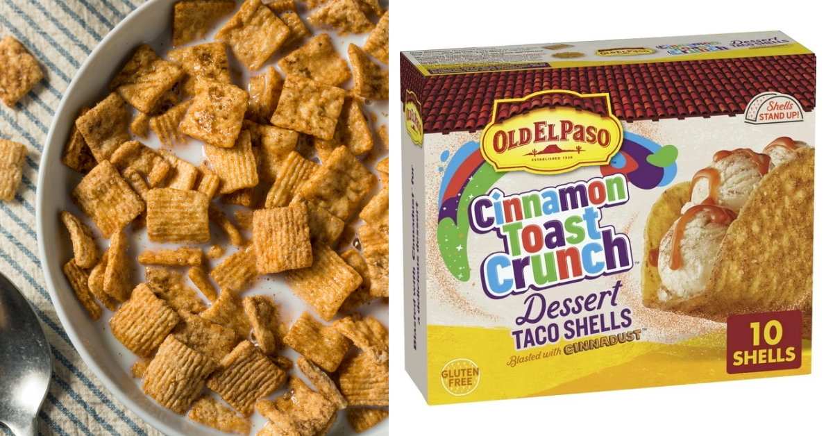 You Can Now Get Cinnamon Toast Crunch Dessert Taco Shells and My Life Is Complete 