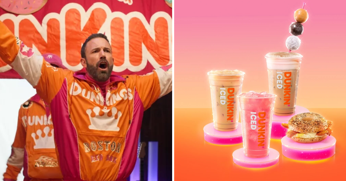 Dunkin’ Just Released a New Menu That Features a Drink Named After Ben Affleck