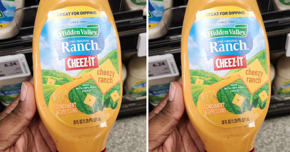 Hidden Valley Cheez-It Flavored Ranch Exists for All of Your Dipping Needs