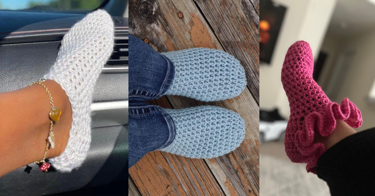 Crocheted Footies Are The Hottest New Obsession and We Are Here For It