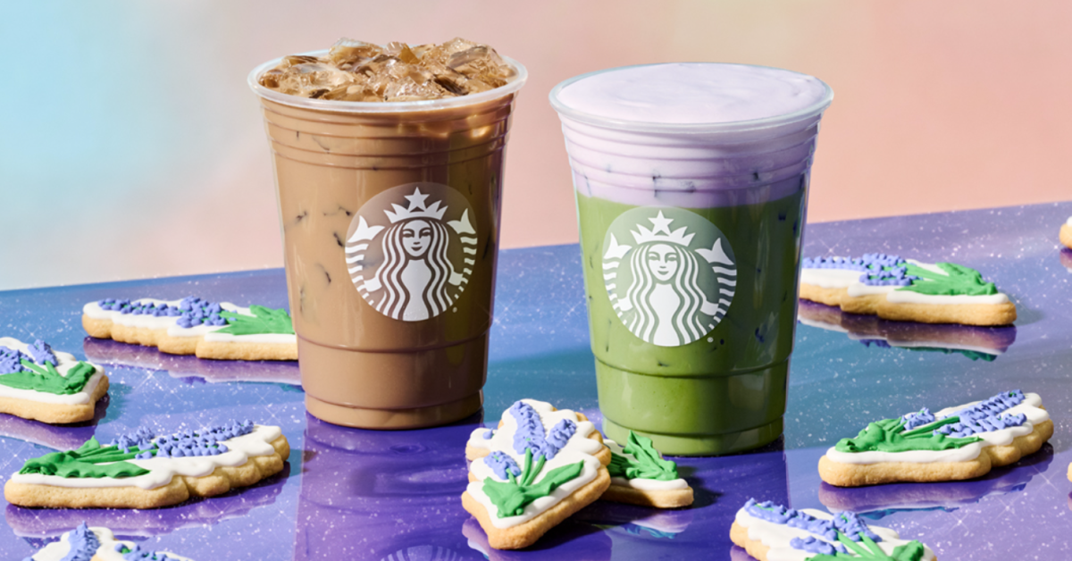 Starbucks Dropped New Lavender Oatmilk Drinks So Spring Can Officially Begin