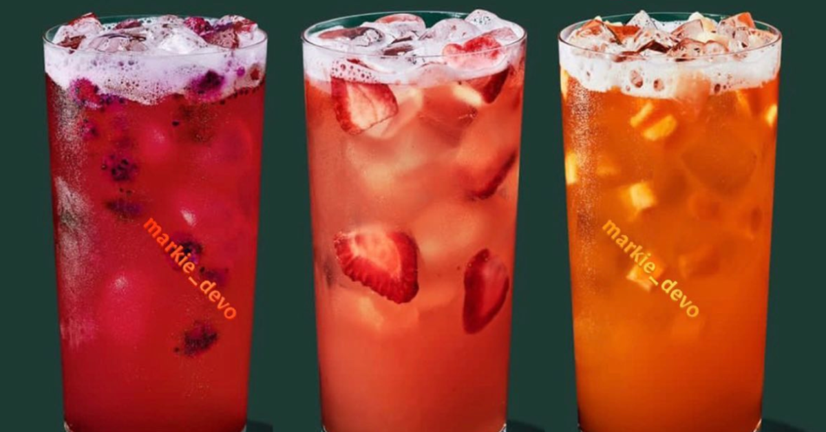 Starbucks Is Heating Things Up With Their New Spicy Lemonade Refreshers 