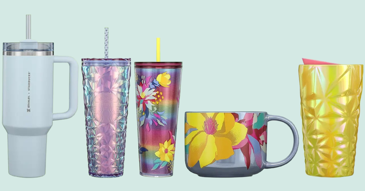 Starbucks Just Released A Mother’s Day Cup Collection Including a New Stanley Quencher