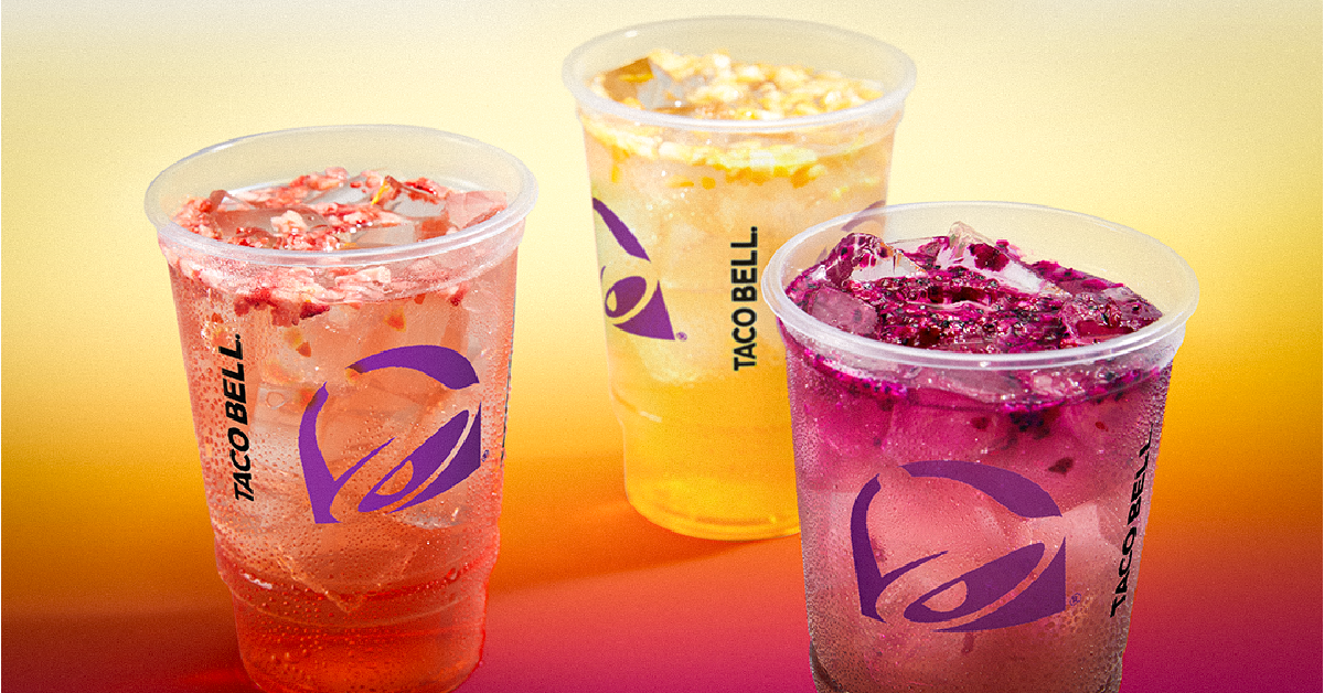 Taco Bell is Testing Out Agua Refrescas That Contain Real Fruit Pieces