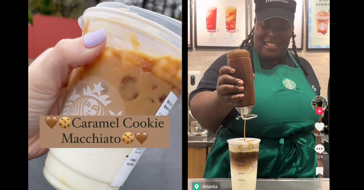 Here’s How to Order The Caramel Cookie Macchiato Off The Starbucks Secret Menu