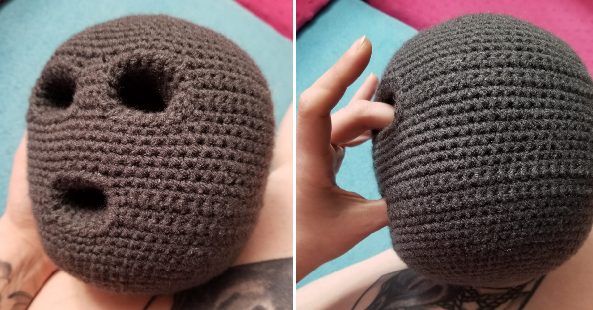 This Woman Tried To Crochet A Bowling Ball and The Results Are Hilarious 
