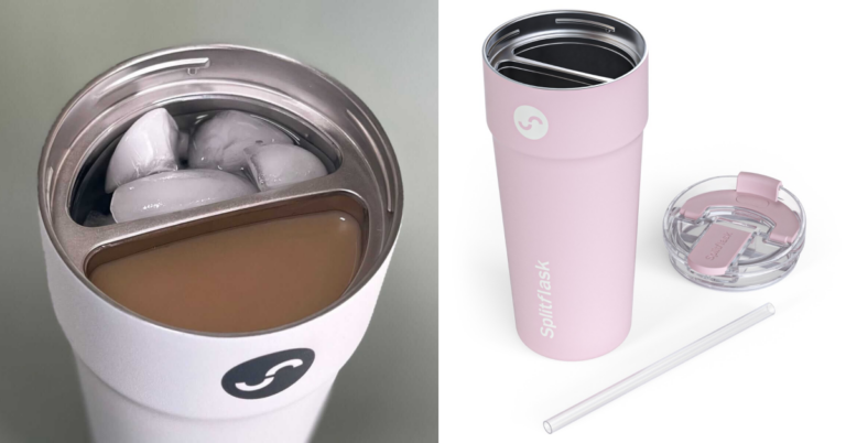 This Tumbler Allows You To Enjoy Your Hot and Cold Drinks in One Container and I Need It